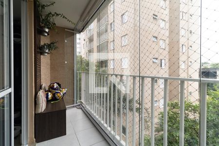 Varanda da Sala de apartamento à venda com 3 quartos, 68m² em Jardim Celeste, São Paulo