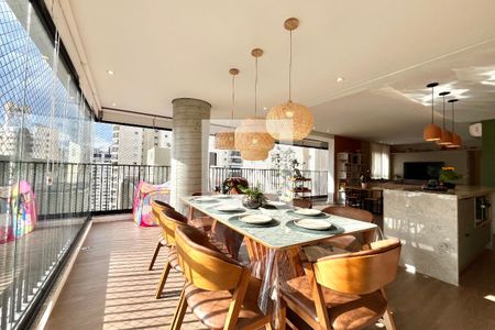 Varanda de apartamento à venda com 3 quartos, 143m² em Vila Mascote, São Paulo