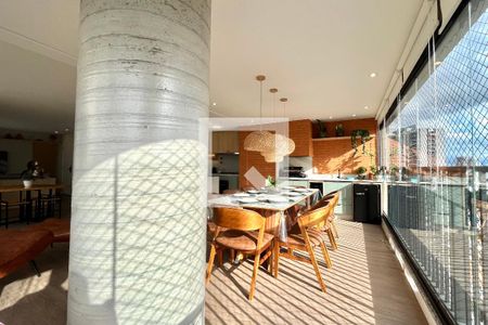 Varanda de apartamento à venda com 3 quartos, 143m² em Vila Mascote, São Paulo