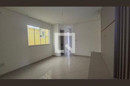 Sala de apartamento à venda com 2 quartos, 55m² em Vila Camilópolis, Santo André