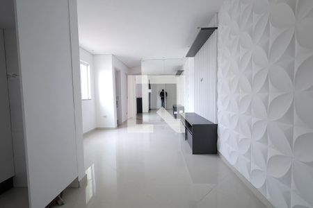 Sala de apartamento à venda com 2 quartos, 100m² em Vila Camilópolis, Santo André