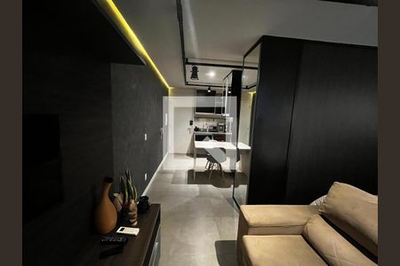 Sala de apartamento para alugar com 1 quarto, 40m² em Bela Vista, São Paulo