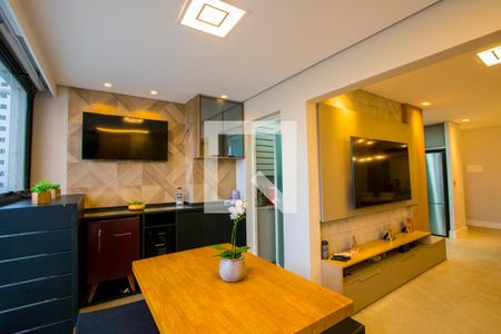 Espaço gourmet de casa à venda com 3 quartos, 82m² em Campestre, Santo André