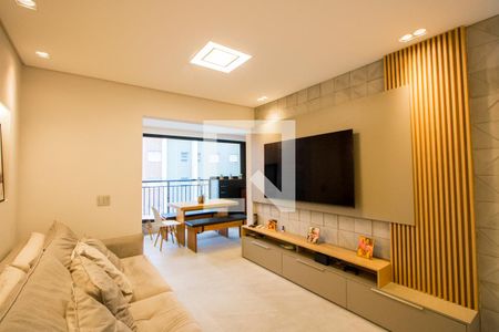 Sala de casa à venda com 3 quartos, 82m² em Campestre, Santo André