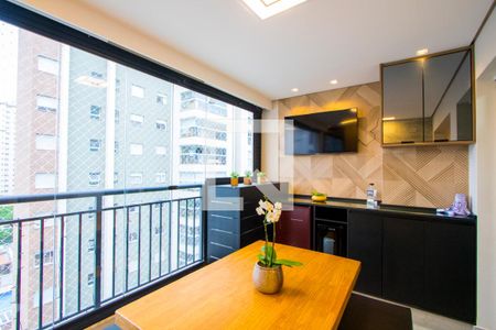 Espaço gourmet de casa à venda com 3 quartos, 82m² em Campestre, Santo André