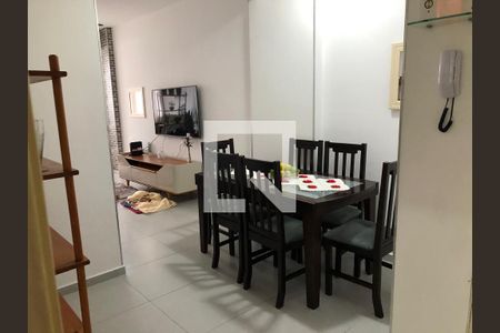 Sala de apartamento para alugar com 2 quartos, 80m² em Boa Vista, São Vicente