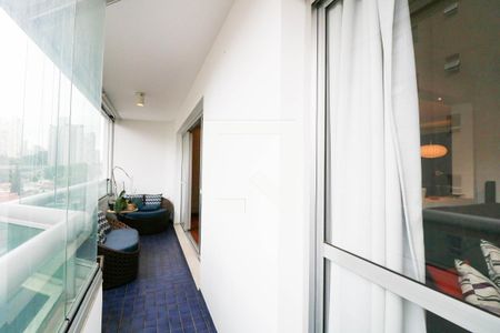 Varanda de apartamento à venda com 3 quartos, 170m² em Brooklin, São Paulo