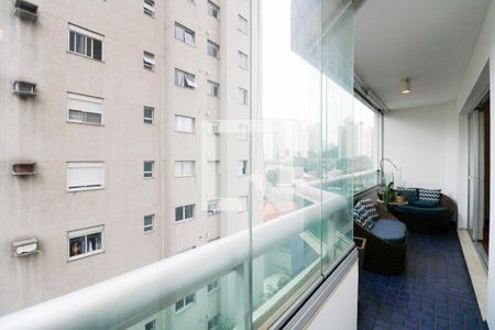 Varanda de apartamento à venda com 3 quartos, 170m² em Brooklin, São Paulo