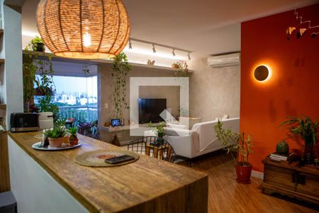 Sala de apartamento para alugar com 1 quarto, 78m² em Jardim Esmeralda, São Paulo