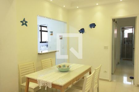 Sala de apartamento para alugar com 2 quartos, 60m² em Ponta da Praia, Santos