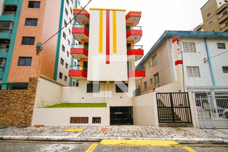 Fachada de apartamento para alugar com 2 quartos, 70m² em Guilhermina, Praia Grande