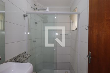 Banheiro Social de kitnet/studio para alugar com 1 quarto, 20m² em Vila Sao Pedro, Santo André