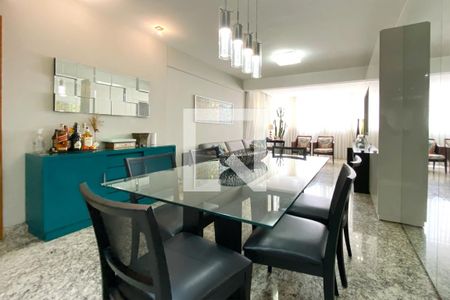 Sala de Jentar de apartamento à venda com 4 quartos, 127m² em Serra, Belo Horizonte