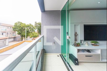 Varanda da Sala de casa à venda com 3 quartos, 254m² em Vila Francisco Matarazzo, Santo André