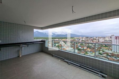 Sacada da Sala de apartamento para alugar com 2 quartos, 83m² em Vilamar, Praia Grande