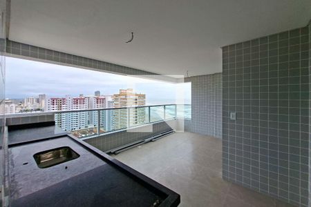 Sacada  de apartamento para alugar com 2 quartos, 83m² em Vilamar, Praia Grande