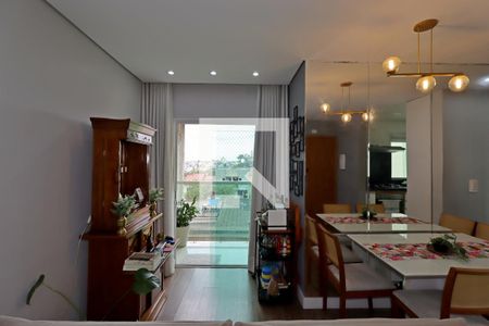 Sala de apartamento à venda com 2 quartos, 50m² em Parque das Nações, Santo André