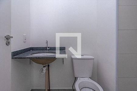 banheiro social_2 de apartamento à venda com 2 quartos, 60m² em Vila Vermelha, São Paulo