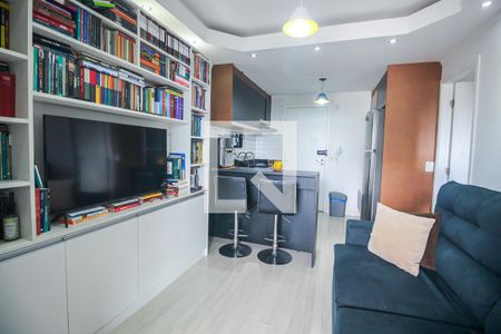 Sala  de kitnet/studio à venda com 1 quarto, 40m² em Panamby, São Paulo