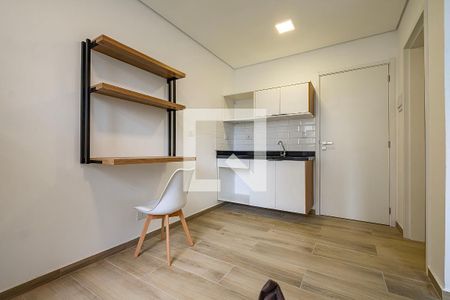 Sala/Cozinha de apartamento para alugar com 1 quarto, 22m² em Pinheiros, São Paulo