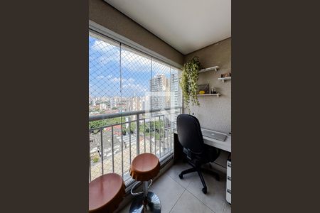 Varanda da Sala de apartamento à venda com 3 quartos, 80m² em Belenzinho, São Paulo