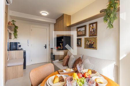 Sala de Jantar de kitnet/studio para alugar com 1 quarto, 24m² em Vila Nova Conceição, São Paulo