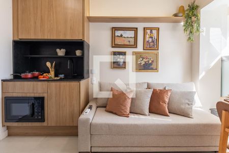 Sala de kitnet/studio para alugar com 1 quarto, 24m² em Vila Nova Conceição, São Paulo