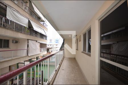 Varanda da Sala de apartamento para alugar com 2 quartos, 81m² em Praça Seca, Rio de Janeiro