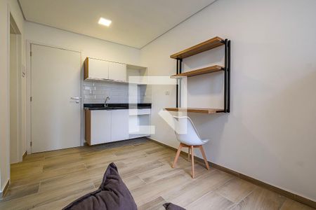 Sala/Cozinha de apartamento para alugar com 1 quarto, 25m² em Pinheiros, São Paulo
