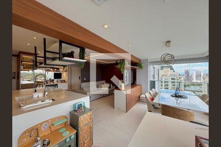 Varanda  de apartamento à venda com 3 quartos, 132m² em Vila Gertrudes, São Paulo