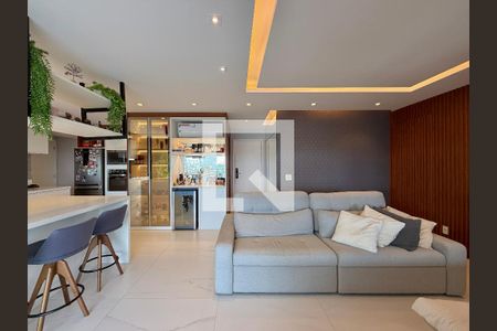 Sala de apartamento à venda com 3 quartos, 132m² em Vila Gertrudes, São Paulo