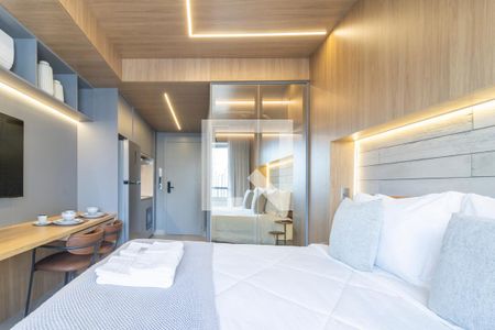 Studio de kitnet/studio para alugar com 1 quarto, 25m² em Vila Olímpia, São Paulo