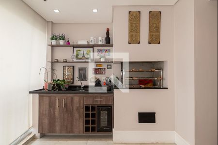 Varanda da Sala de apartamento à venda com 3 quartos, 136m² em Campo Belo, São Paulo