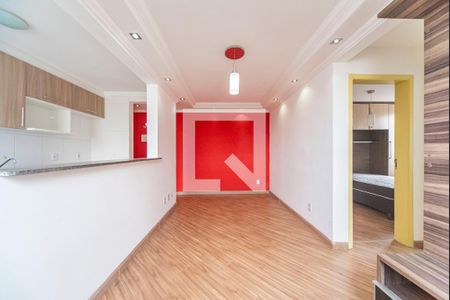 Sala de apartamento para alugar com 2 quartos, 45m² em Parque Sao Vicente, Santo André