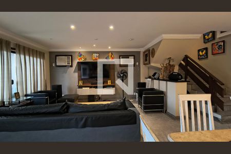 Sala de casa de condomínio à venda com 4 quartos, 350m² em Recreio dos Bandeirantes, Rio de Janeiro