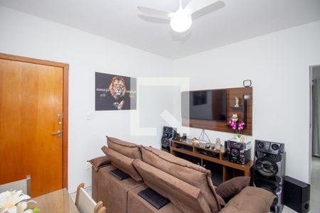Sala de apartamento à venda com 2 quartos, 58m² em Tropical, Contagem