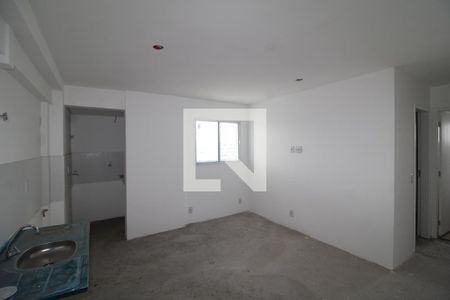 Sala / Cozinha de apartamento à venda com 1 quarto, 40m² em Piqueri, São Paulo