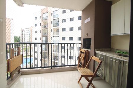 Sacada / churrasqueira de apartamento à venda com 3 quartos, 78m² em Jardim Umuarama, São Paulo