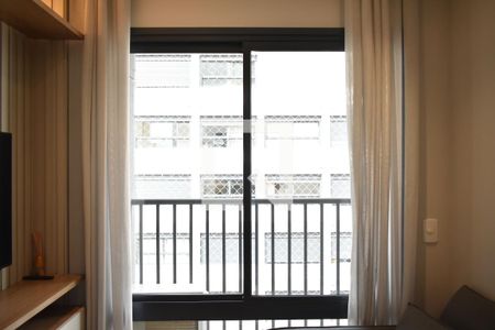 Sala de apartamento para alugar com 1 quarto, 25m² em Mirandópolis, São Paulo