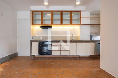 Sala/Cozinha de apartamento para alugar com 1 quarto, 89m² em Pinheiros, São Paulo