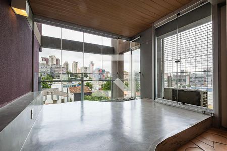 Sala/Cozinha de apartamento para alugar com 1 quarto, 89m² em Pinheiros, São Paulo