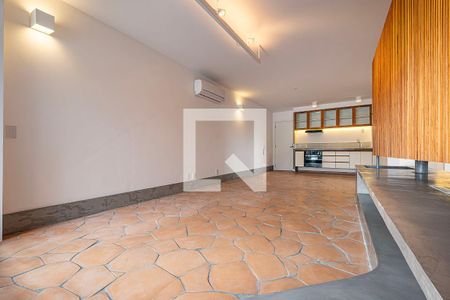 Sala/Cozinha de apartamento para alugar com 1 quarto, 89m² em Pinheiros, São Paulo