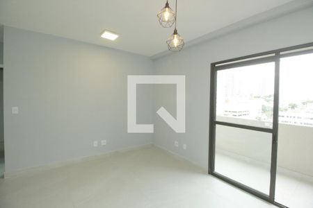 Sala/Cozinha de apartamento à venda com 1 quarto, 51m² em Parque das Nações, Santo André