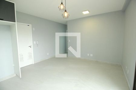 Sala/Cozinha de apartamento à venda com 1 quarto, 51m² em Parque das Nações, Santo André