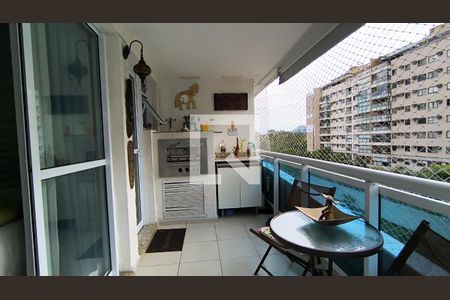 Varanda de apartamento à venda com 3 quartos, 91m² em Recreio dos Bandeirantes, Rio de Janeiro