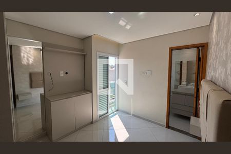 Suite de apartamento à venda com 2 quartos, 100m² em Parque Capuava, Santo André