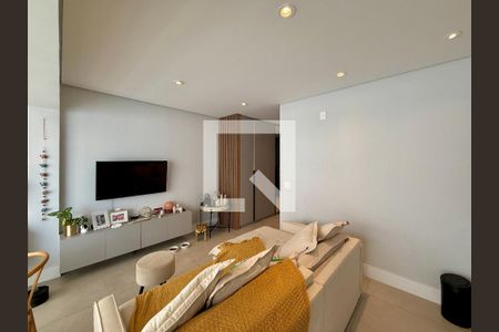 Sala de apartamento para alugar com 1 quarto, 47m² em Campo Belo, São Paulo