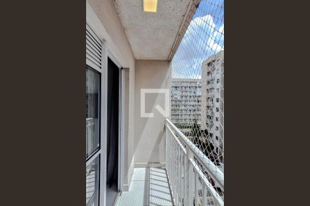 Varanda da Sala de apartamento à venda com 2 quartos, 34m² em Cambuci, São Paulo