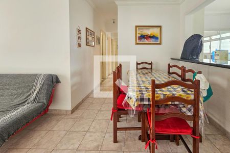 Sala de apartamento para alugar com 3 quartos, 91m² em Vila Alzira, Guarujá