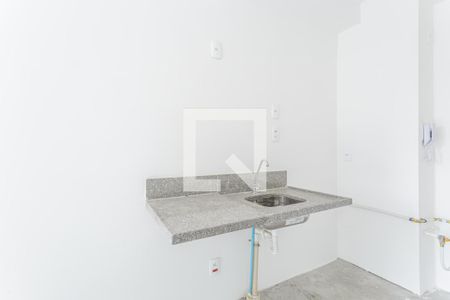 Sala/Cozinha de apartamento à venda com 1 quarto, 31m² em Vila Olímpia, São Paulo